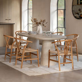 Ghedi Senza Oval Dining Table Travertine — SantoLusso®