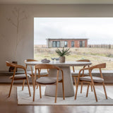 Ghedi Senza Round Dining Table Linen — SantoLusso®