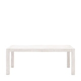 Ghedi Zalme Dining Table Whitewash — SantoLusso®