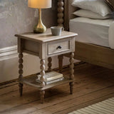 Ghedi Jacob 1 Drawer Bedside — SantoLusso®