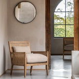 Ghedi Ason Armchair Natural — SantoLusso®
