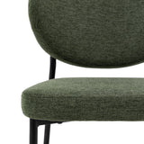 Ghedi Puro Dining Chair Green 2pk — SantoLusso®