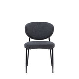 Ghedi Puro Dining Chair Charcoal 2pk — SantoLusso®