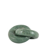 Ghedi Avila Link Marble Circle Green — SantoLusso®