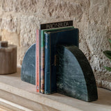 Ghedi Tamera Marble Bookends Set of 2 Green — SantoLusso®