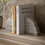 Ghedi Tamera Marble Bookend Set of 2 Sandstone — SantoLusso®