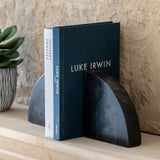 Ghedi Tamera Marble Bookends Set of 2 Stone — SantoLusso®