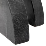 Ghedi Tamera Marble Bookends Set of 2 Stone — SantoLusso®