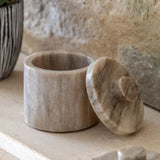 Ghedi Tarragona Marble Storage Jar Small — SantoLusso®