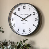 Ghedi Londres Wall Clock Grey — SantoLusso®
