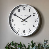 Ghedi Londres Wall Clock White — SantoLusso®