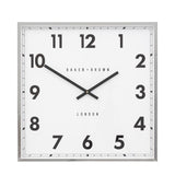 Ghedi Ubes Wall Clock Chrome — SantoLusso®