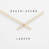 Ghedi Trefaldi Wall Clock Gold — SantoLusso®