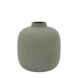 Ghedi Goa Cast Metal Vase Olive Small — SantoLusso®