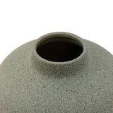 Ghedi Goa Cast Metal Vase Olive Small — SantoLusso®