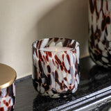 Ghedi Confetti Candle Brown Small Peony Musk — SantoLusso®