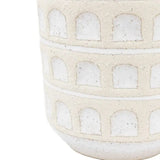 Ghedi Capua Ceramic Graphic Vase — SantoLusso®