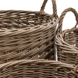 Ghedi Hand Woven Willow Basket Nest Set of 3 Large — SantoLusso®