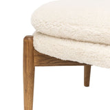 Ghedi Canello Footstool Sheepskin — SantoLusso®
