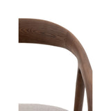 Ghedi Cabrera Upholstered Dining Chair Walnut 2pk — SantoLusso®