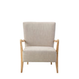 Ghedi Arba Armchair Natural Linen — SantoLusso®