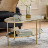 Ghedi Ora Coffee Table Champagne — SantoLusso®