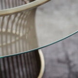 Ghedi Vincenzo Dining Table Bronze — SantoLusso®