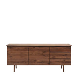 Ghedi Cabrera 2 Door 3 Drawer Sideboard Walnut — SantoLusso®