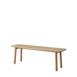 Ghedi Lencia Dining Bench Oak — SantoLusso®
