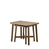 Ghedi Lencia Nest Of 2 Tables Grey — SantoLusso®