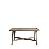Ghedi Lencia Square Coffee Table Grey — SantoLusso®