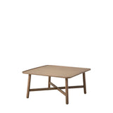 Ghedi Lencia Square Coffee Table Grey — SantoLusso®