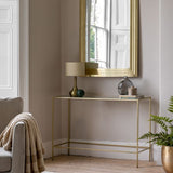 Ghedi Ulla Console Table Champagne — SantoLusso®