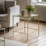 Ghedi Ulla Side Table Champagne — SantoLusso®