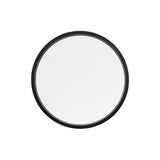 Ghedi Bellagro Round Mirror Black Small — SantoLusso®
