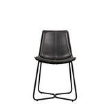 Ghedi Mosso Chair Charcoal (2pk) — SantoLusso®