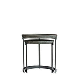 Ghedi Reggia Nest of 2 Tables — SantoLusso®