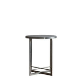 Ghedi Donata Side Table Silver — SantoLusso®
