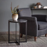 Ghedi Donata Side Table Silver — SantoLusso®