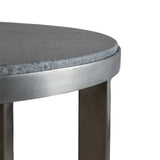 Ghedi Donata Side Table Silver — SantoLusso®