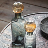 Ghedi Elma Bottle With Stopper Grey Brown Large — SantoLusso®