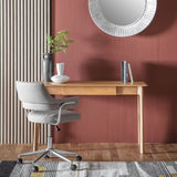 Ghedi Cabrera 1 Drawer Desk Oak — SantoLusso®