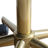 Ghedi Manol Swivel Chair Grey Velvet — SantoLusso®