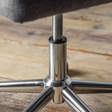 Ghedi Tadone Swivel Chair Charcoal — SantoLusso®