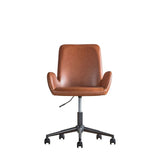 Ghedi Borla Swivel Chair Brown — SantoLusso®
