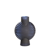 Ghedi Cassis Vase Frosted Black Small — SantoLusso®