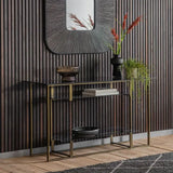 Ghedi Verity Console Table Bronze — SantoLusso®