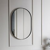 Ghedi Castrilli Elipse Mirror Black — SantoLusso®