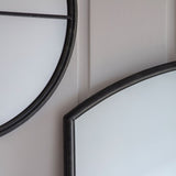 Ghedi Costanti Mirror Black Round — SantoLusso®