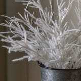 Ghedi Cypress Flocked White (3pk) — SantoLusso®